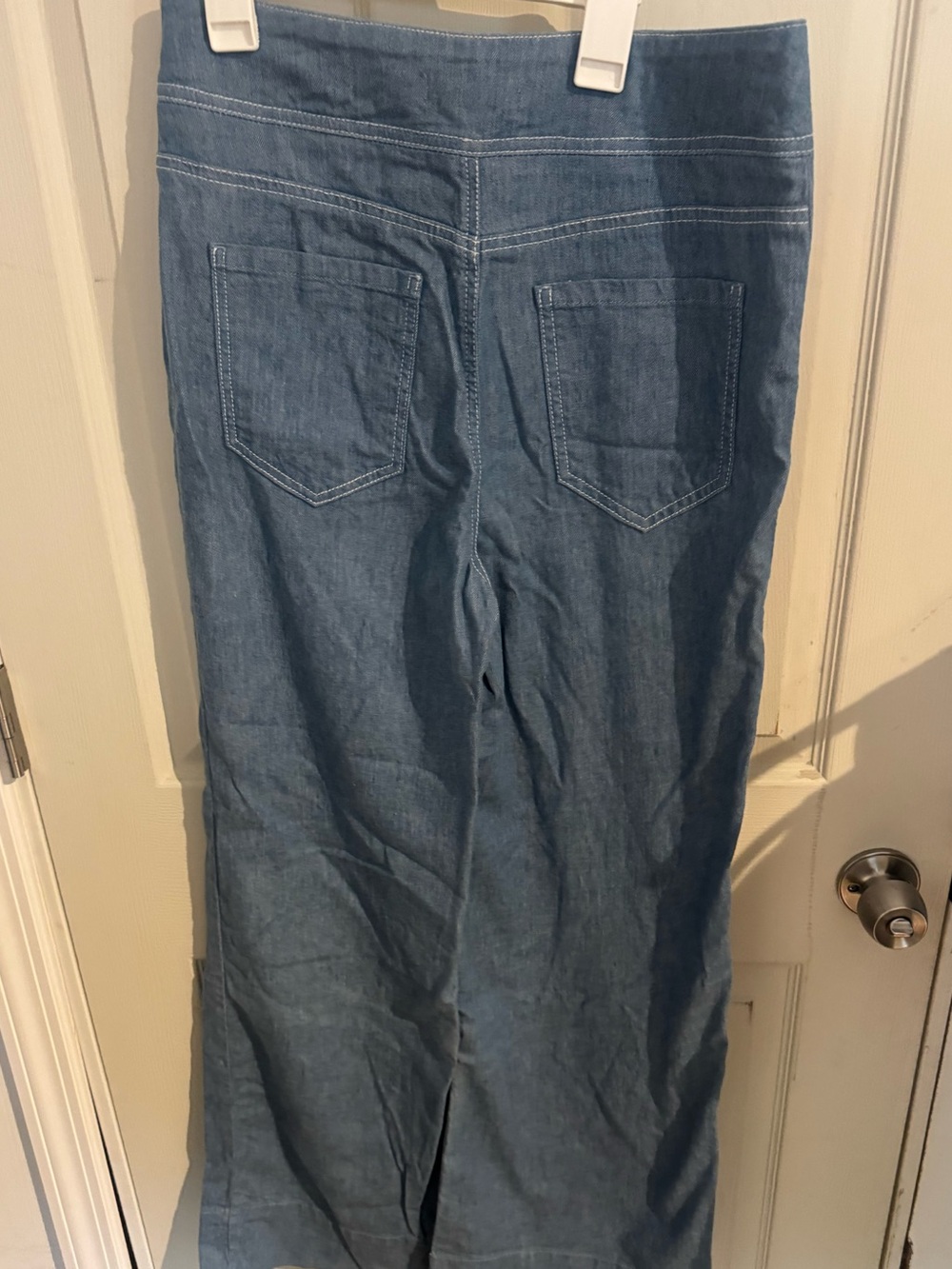 Pilcro High-Rise Wide-Leg Trouser Jeans Size 28 - Picture 8 of 16